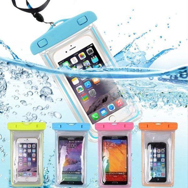 Waterproof Phone Pouches Multicolor Pack of 2