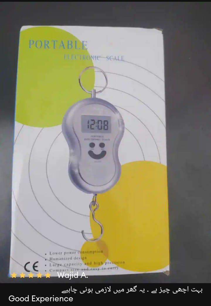 Portable Hanging Fish Scale Stainless Steel Digital Display