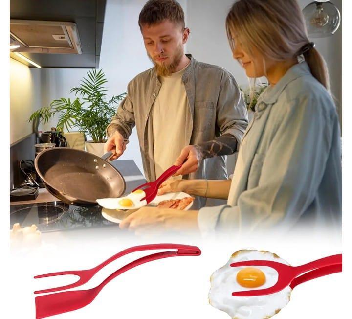 Black Egg Flipper Spatula for Home Cooking