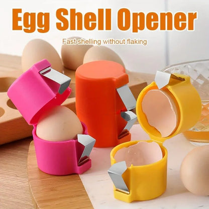 Egg Shell Opener Stainless Steel Multicolor