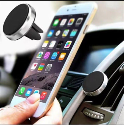 Magnetic Car Phone Holder 360° Rotatable Aluminum