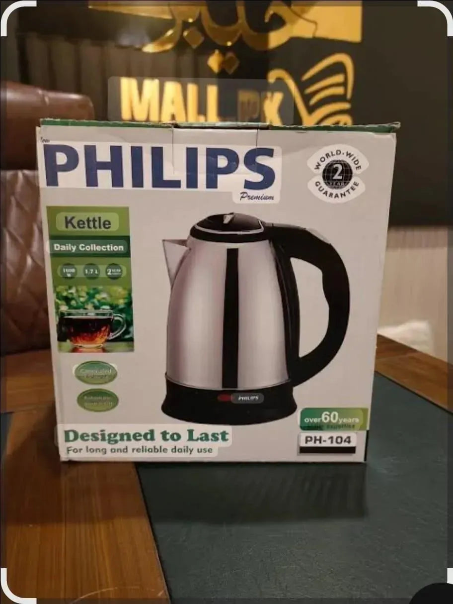 Philips Electric Kettle Stainless Steel Fast Boil 7.2L