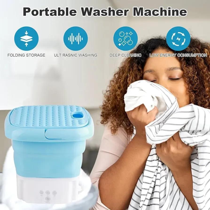 Portable Mini Washing Machine USB Power Socks Underwear