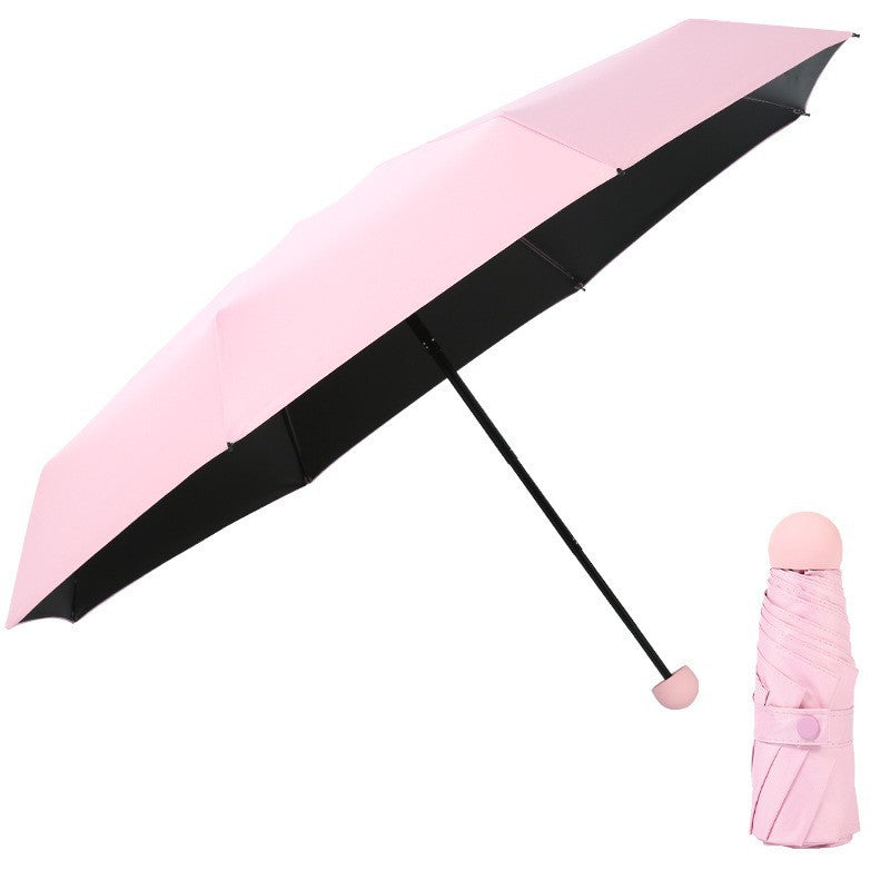 Custom Logo Sunscreen Umbrella Women Foldable