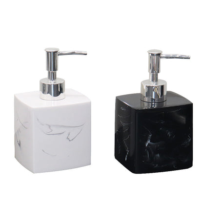 Modern Marble Soap Dispensers Black White Gold