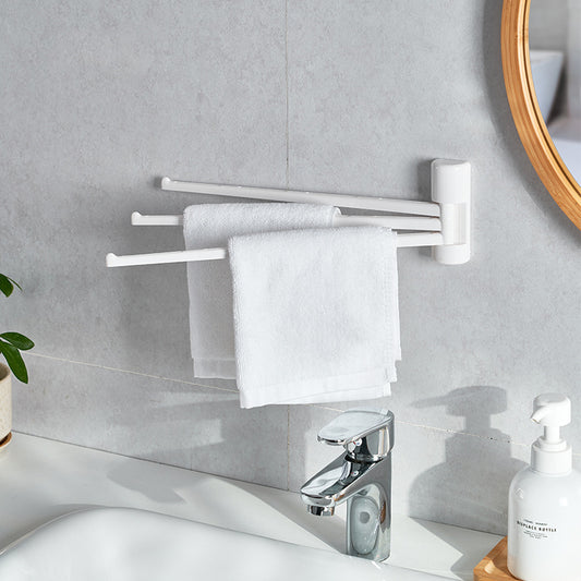 Modern Wall Mounted Towel Rack for Bathroom Storage