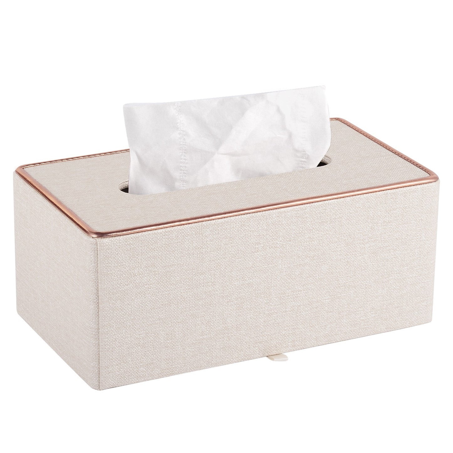 Black Leather Tissue Box 18.7x11.8x9.3cm Pakistan