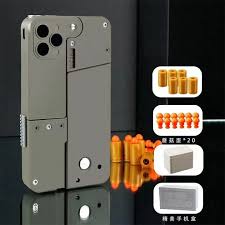 Shell Ejecting Folding Phone Bullet Toy