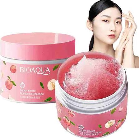 Peach Extract Fruit Acid Exfoliating Face Gel Cream