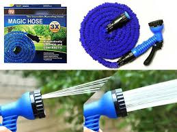 Expandable Garden Hose with Spray Nozzle