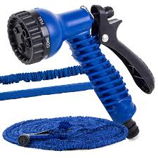 Expandable Garden Hose with Spray Nozzle