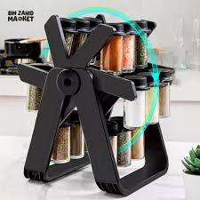 18 Jar Rotating Spice Rack
