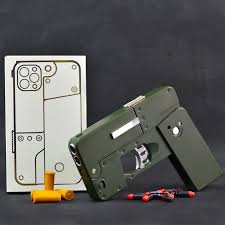 Shell Ejecting Folding Phone Bullet Toy