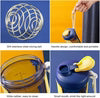 LORDEX - Qavi Premium Shaker Bottle with Rope Handle